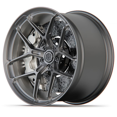 Niestandardowe wykończenia 6061-T6 Ferrari Forged Wheels Concave Design