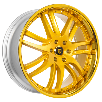 Lexani Profile 2PC Kute koła z SS Lip Deep Dish 6061-T6 ze stopu aluminium