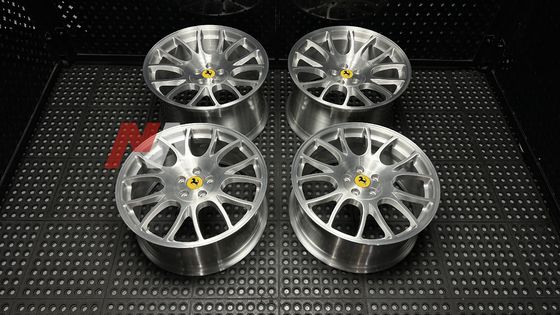 Ferrari F430 Kute Obręcze Kute Szczotkowane Wykończenie Przezroczyste Maining Kute RE-01