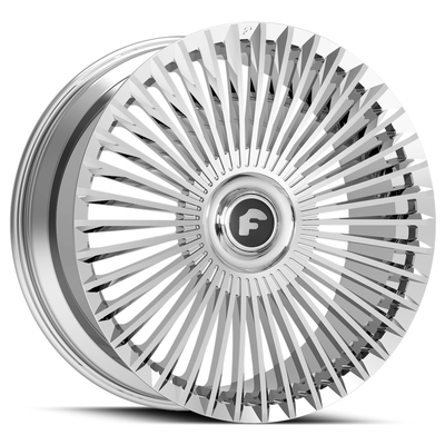 Kute koła Gross Black Chrome Trimestre Forgiato dla Rolls Royce Cullinan