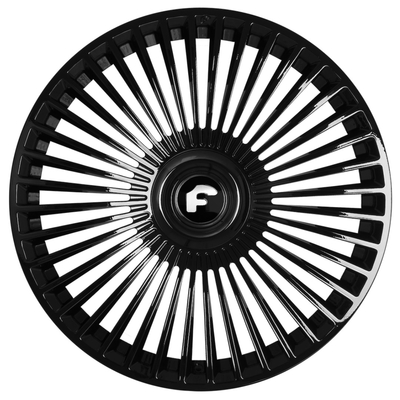 Kute koła Gross Black Chrome Trimestre Forgiato dla Rolls Royce Cullinan
