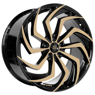 JWL TUV VIA Lexani Shadow Wheels 26-calowe koła schodkowe Monoblock