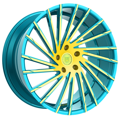 Muti Spokes Lexani Wraith Koła 22 cale z rowkami obrabianymi CNC