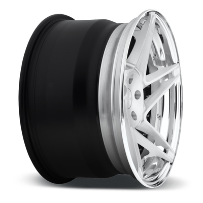 Rotiform CHD-T Deep Dish Concave Chrome Wheels 3PC JWL VIA
