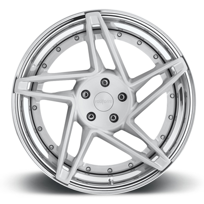 Rotiform CHD-T Deep Dish Concave Chrome Wheels 3PC JWL VIA
