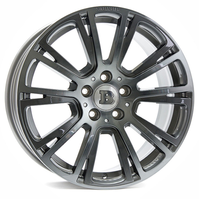 Puste rzeźbione szprychy Mercedes Forged Wheels R Liquid Titanium