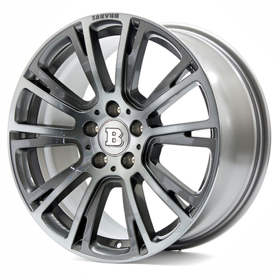 Puste rzeźbione szprychy Mercedes Forged Wheels R Liquid Titanium