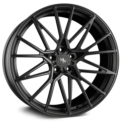 AGL58 Matt Black Porsche Forged Wheels Schodkowe szprychy