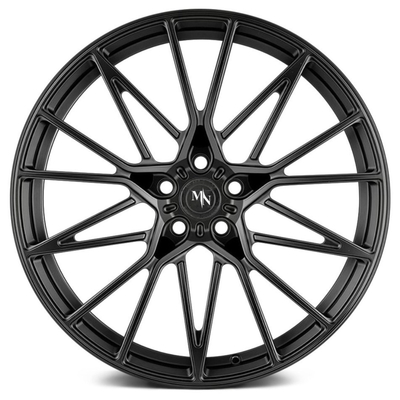 AGL58 Matt Black Porsche Forged Wheels Schodkowe szprychy