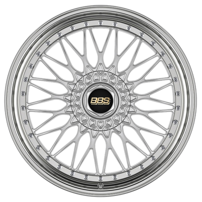 Super Rs Bright Silver BBS kute felgi aluminiowe 6061-T6