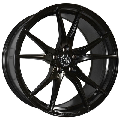 Matt Black Gunmetal Forge Auto Wheels Agresywne wklęsłe szprychy