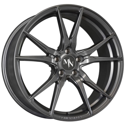 Matt Black Gunmetal Forge Auto Wheels Agresywne wklęsłe szprychy