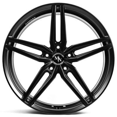 VR kute D10 matowe czarne koło do BMW M3 M4 F8x 20x9.5 20x11