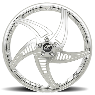 Amani Fumo Deep Dish Porsche Forged Wheels Aerospace Grade
