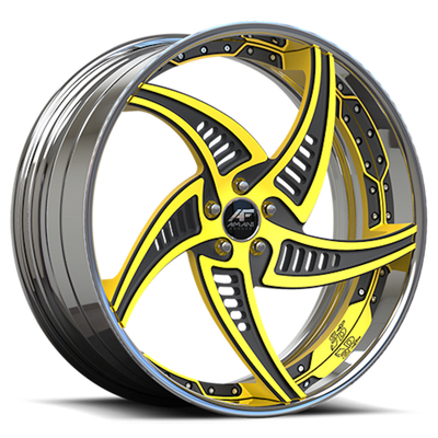 Amani Fumo Deep Dish Porsche Forged Wheels Aerospace Grade