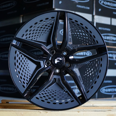 22 &#39;&#39; Gloss Black Forgiato EV 001 Forgiato Kute koła pasują do Tesla Model S Model X