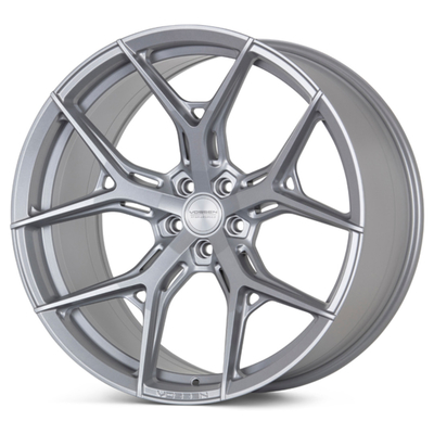 Szczotkowane srebrne kute koła Vossen HYBRID FORGED SERIES HF-5