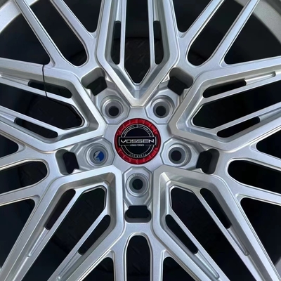 Satynowe srebrne kute koła Vossen HYBRID FORGED SERIES HF-7