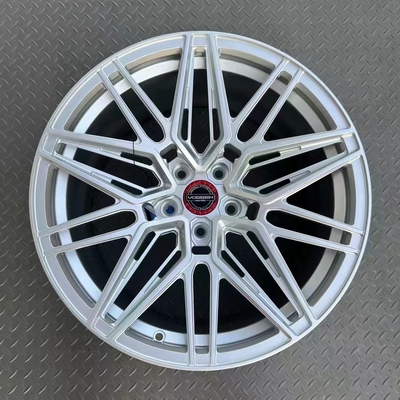 Satynowe srebrne kute koła Vossen HYBRID FORGED SERIES HF-7