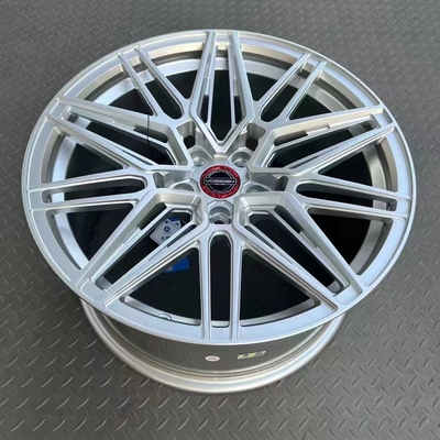 Satynowe srebrne kute koła Vossen HYBRID FORGED SERIES HF-7