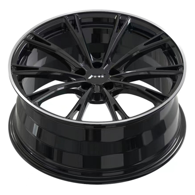 ABT Sportsline Gr-F Błyszczące czarne kute koła Audi 6061-T6 ze stopu aluminium
