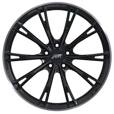 ABT Sportsline Gr-F Błyszczące czarne kute koła Audi 6061-T6 ze stopu aluminium