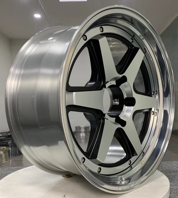 2-częściowe kute koła z głębokim naczyniem Stop aluminium 6061-T6
