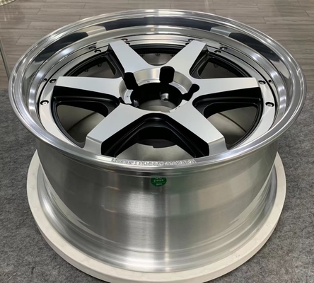 2-częściowe kute koła z głębokim naczyniem Stop aluminium 6061-T6
