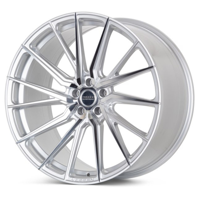 Srebrne polerowane kute koła Vossen HF-4T do Audi RS4 A6