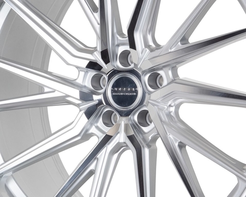 Srebrne polerowane kute koła Vossen HF-4T do Audi RS4 A6