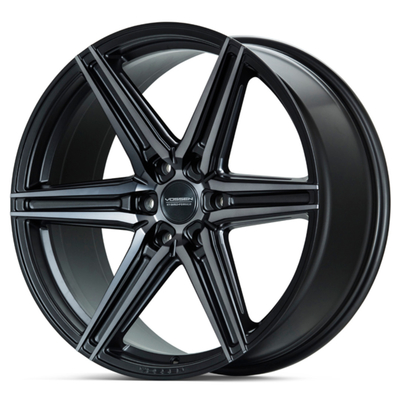 Przyciemniane, błyszczące, czarne kute koła Vossen HF6-2 do Forda F-150 Raptor Escalade