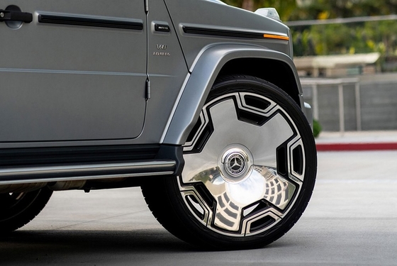 Klasyczne wzornictwo kutych kół Mercedes Benz do AMG G63 S580