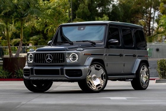 Klasyczne wzornictwo kutych kół Mercedes Benz do AMG G63 S580