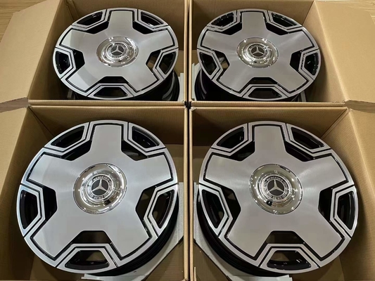 Klasyczne wzornictwo kutych kół Mercedes Benz do AMG G63 S580