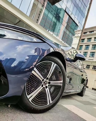 5-szprychowe EQE V295 czarne, nabłyszczane kute koła Mercedes Benz 20 cali