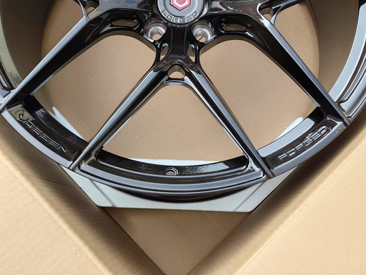 Vossen S21-01 Kute koła Szczotkowane, czarne czoło