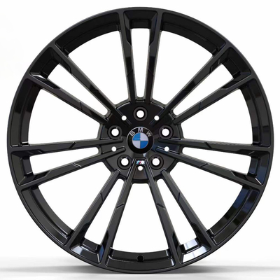 20-calowe kute felgi w kolorze błyszczącej czerni do BMW serii 5