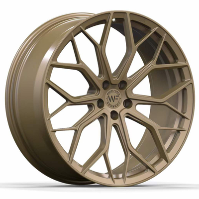 21-calowe brązowe koła Wheelforce SL.1-FF Monoblock do BMW Audi Mercedes Benz
