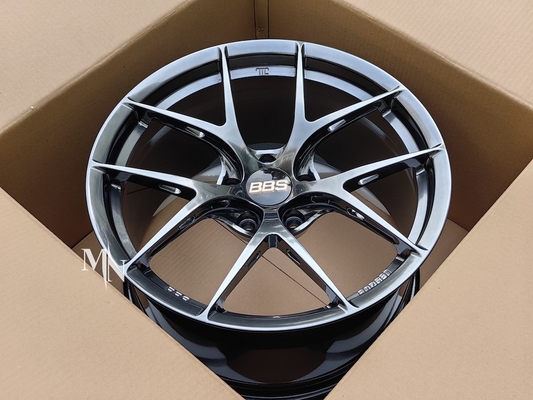 Diamentowe srebrne felgi aluminiowe BBS Fi-R z kutego aluminium 6061-T6 Lekkie