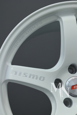 Na zamówienie Forged Nismo Rays 57CR Koła 370Z 350Z Clubsport Białe obręcze
