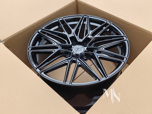 Vossen HF7 Gloss Czarne koła dla Audi RS6 C5 C6 C7 C8 18 19 20 21 22 cali