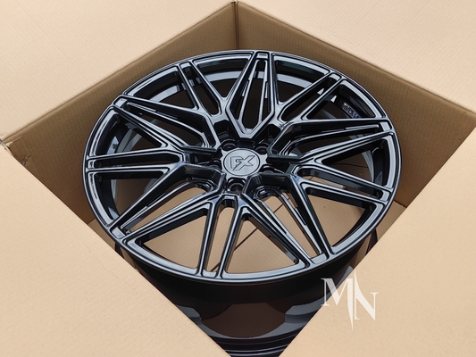 Vossen HF7 Gloss Czarne koła dla Audi RS6 C5 C6 C7 C8 18 19 20 21 22 cali