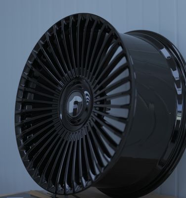 Brutto Black Forgiato Trimestre Koła Forgowane Do Rolls Royce Range Rover Mercedes Benz S Class