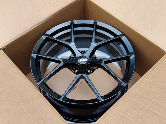 Felgi BBS Fi-R Satin Black 6061-T6 ze stopu aluminium kutego