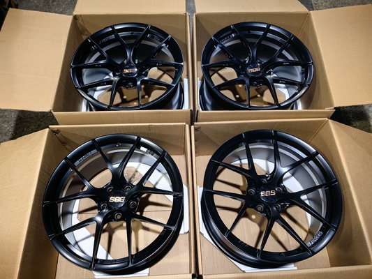 Felgi BBS Fi-R Satin Black 6061-T6 ze stopu aluminium kutego