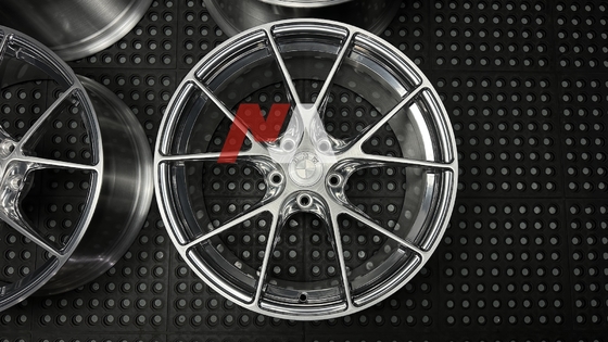 BMW Koła Forgowane Szlifowane Srebro Szczotkowane Twarz Dla F87 F80 F82 F90 M2 M3 M4 M5