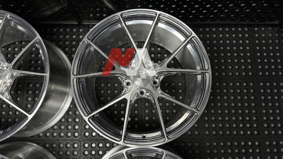 BMW Koła Forgowane Szlifowane Srebro Szczotkowane Twarz Dla F87 F80 F82 F90 M2 M3 M4 M5