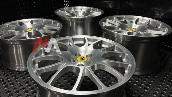 Ferrari F430 Kute Obręcze Kute Szczotkowane Wykończenie Przezroczyste Maining Kute RE-01