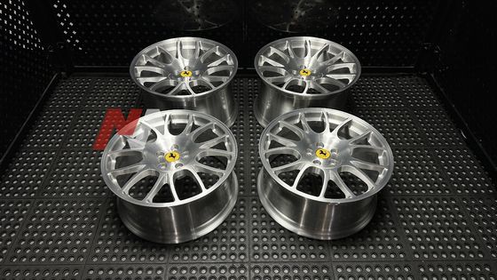 Ferrari F430 Kute Obręcze Kute Szczotkowane Wykończenie Przezroczyste Maining Kute RE-01